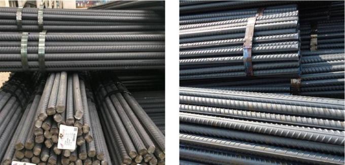 ASTM A53 Gra para el acero de la rosca de tornillo del Rebar de la construcción deformó la barra