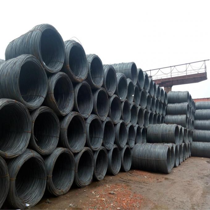 alambre de acero con poco carbono laminado en caliente Rod de 12m m en el alambre con poco carbono Rod Prices del hierro de las bobinas